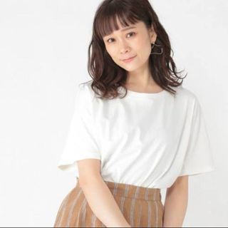 スタディオクリップ(STUDIO CLIP)のstudio CLIP：USAコットン機能付き切り替えプルオーバー(Tシャツ(半袖/袖なし))