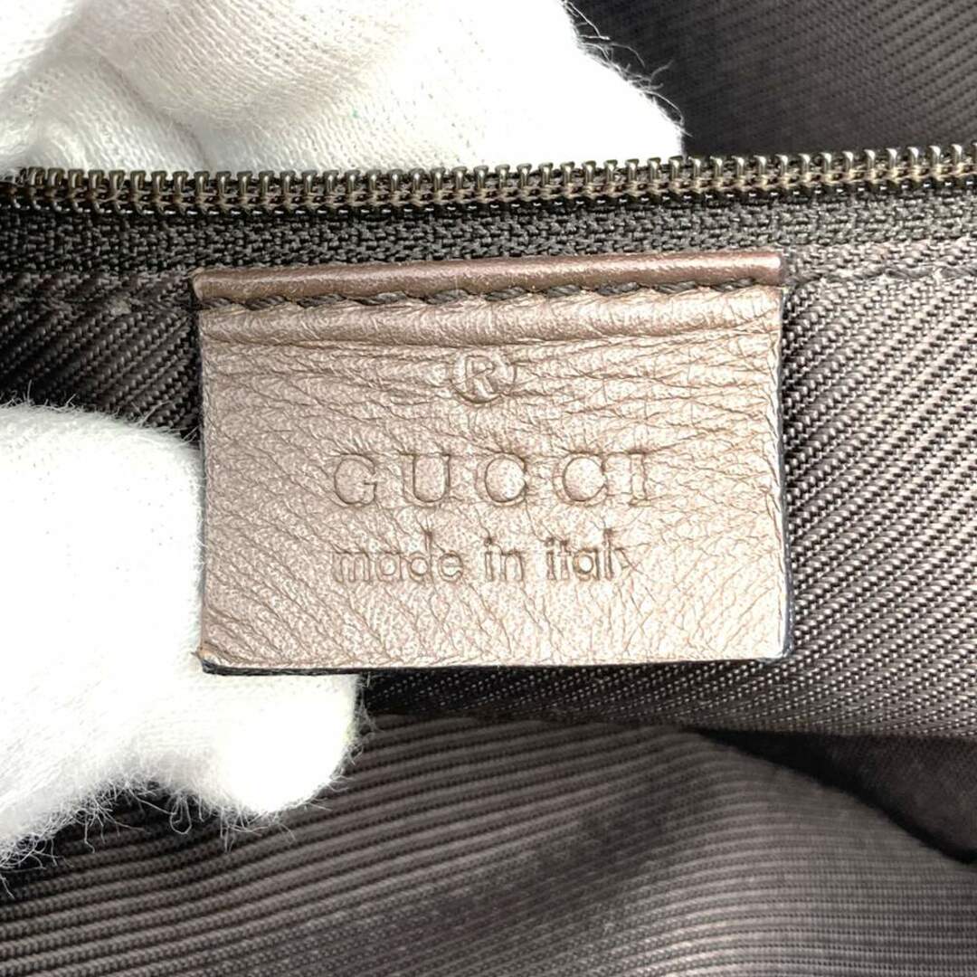GUCCI(グッチ)のGUCCI グッチ 002 1119 トートバッグ ハンドバッグ ベージュ×ブラウン GGキャンバス レディース	 【中古】 レディースのバッグ(トートバッグ)の商品写真