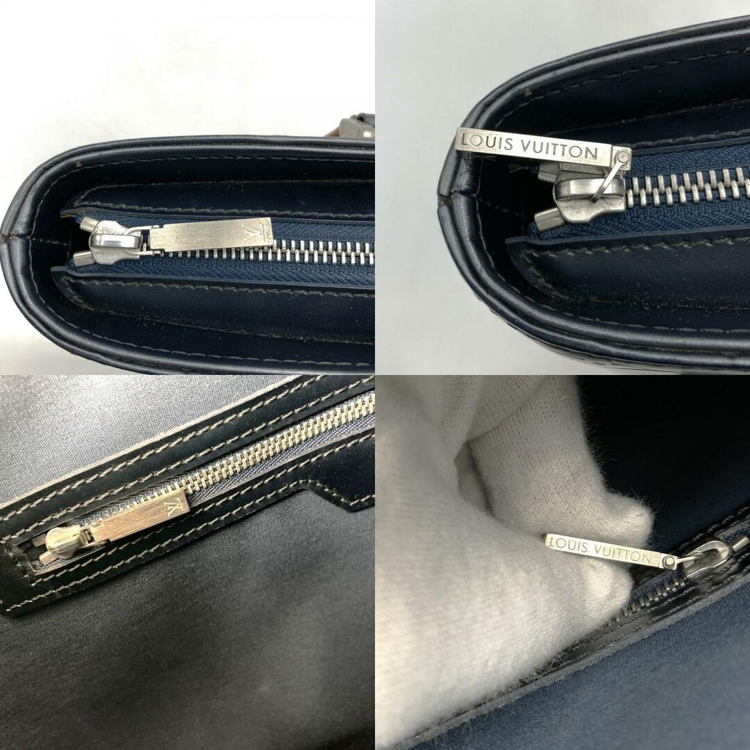 LOUIS VUITTON(ルイヴィトン)のLOUIS VUITTON ルイ・ヴィトン M55105 ウィルウッド トートバッグ モノグラムマット レザー ネイビー  レディース	 メンズ 【中古】 レディースのバッグ(トートバッグ)の商品写真