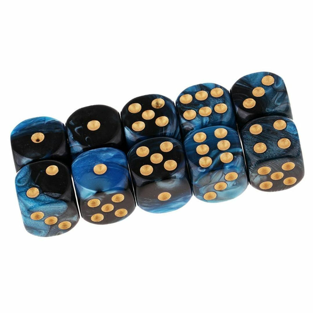 Yourandoll 20個 多面体ダイス D6サイコロ 6面ダイス16mm D キッズ/ベビー/マタニティのキッズ/ベビー/マタニティ その他(その他)の商品写真