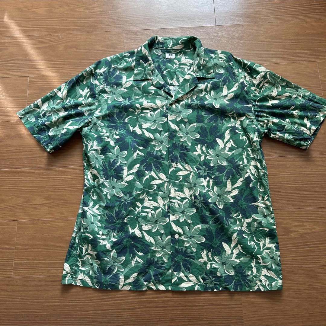 UNIQLO(ユニクロ)のUNIQLO ユニクロ アロハシャツ L メンズのトップス(シャツ)の商品写真