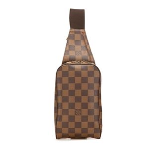 ルイヴィトン(LOUIS VUITTON)のルイ ヴィトン ダミエ ジェロニモス ショルダーバッグ ボディバッグ ウエストバッグ N51994 PVC メンズ LOUIS VUITTON 【1-0207535】(ショルダーバッグ)