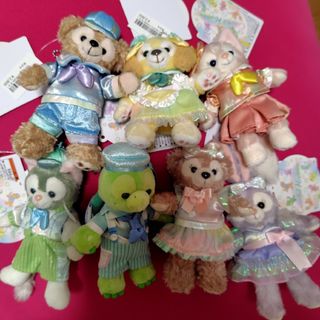 ディズニー(Disney)のカラフルハピネス　7人セット(キャラクターグッズ)