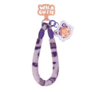 CRYBABY Wild but Cutie Phone Charm パープル(キャラクターグッズ)