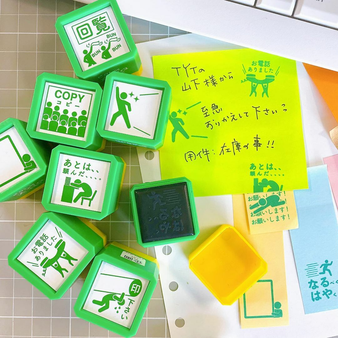こどものかお ピクトDEオフィス浸透印 COPY 1591-002 その他のその他(その他)の商品写真