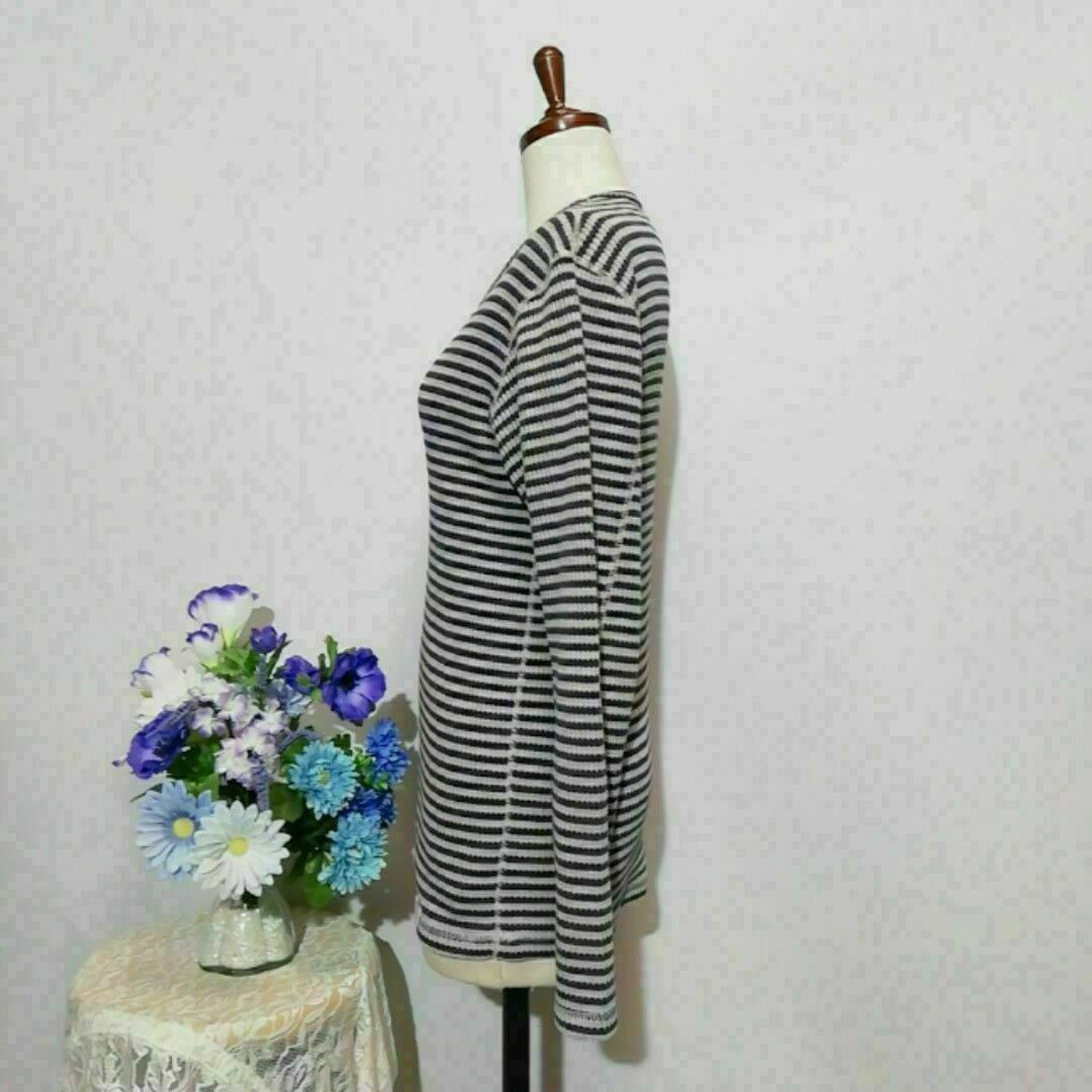 AZUL by moussy(アズールバイマウジー)の極上美品　アズールバイマウジー　セーター　ボーダー柄系　Мサイズ レディースのトップス(ニット/セーター)の商品写真