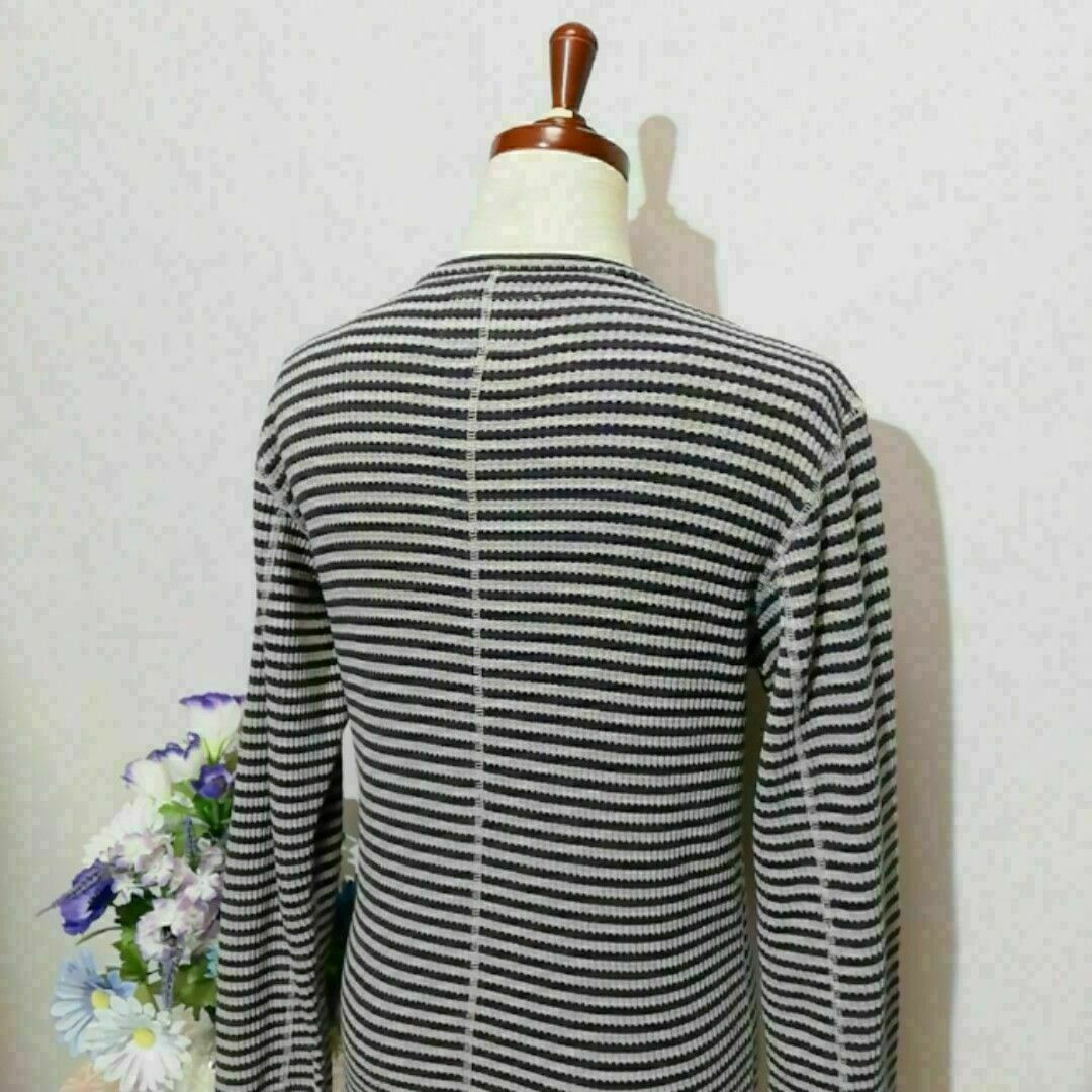 AZUL by moussy(アズールバイマウジー)の極上美品　アズールバイマウジー　セーター　ボーダー柄系　Мサイズ レディースのトップス(ニット/セーター)の商品写真