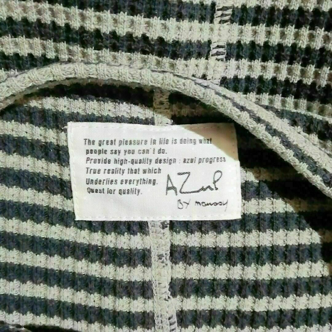 AZUL by moussy(アズールバイマウジー)の極上美品　アズールバイマウジー　セーター　ボーダー柄系　Мサイズ レディースのトップス(ニット/セーター)の商品写真