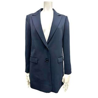 【中古】The suit company　ザ スーツカンパニー 　ジャケット　36サイズ　7号　Sサイズ　ネイビーS28＿s-1175-r28(テーラードジャケット)