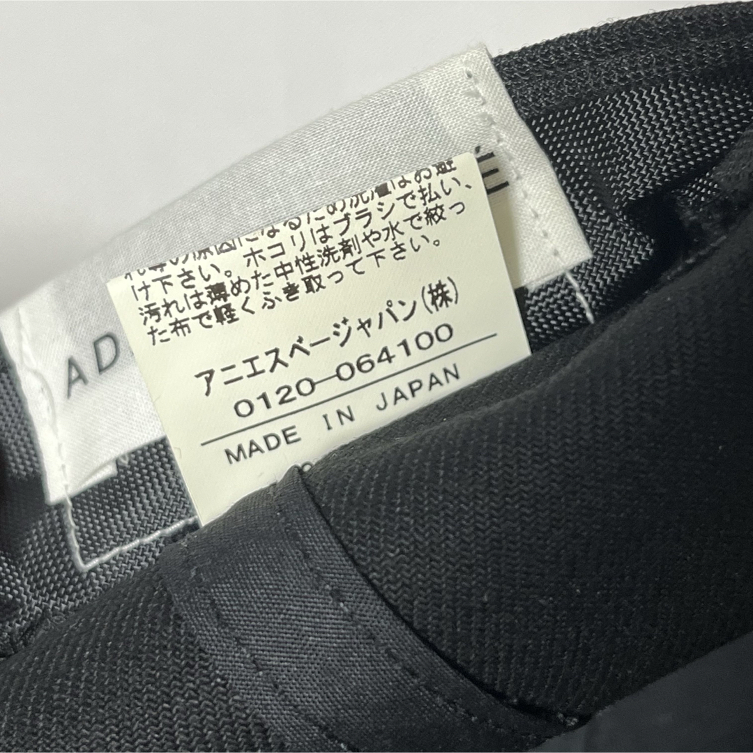 agnes b.(アニエスベー)の【新品】agnes b. アニエスベー日本製定番フロント刺繍ロゴコットンキャップ メンズの帽子(キャップ)の商品写真