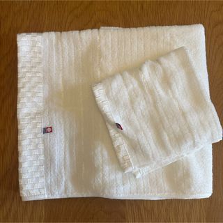 今治　バスタオル　ハンドタオル　白