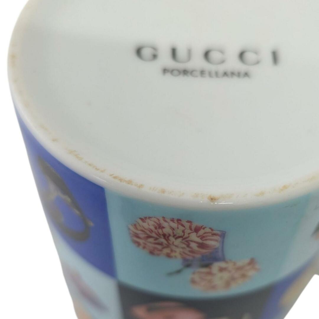 GUCCI(グッチ)の【中古】 グッチ マグカップ  陶器   GUCCI【質屋】 インテリア/住まい/日用品のキッチン/食器(グラス/カップ)の商品写真