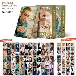 ストレイキッズ(Stray Kids)のStraykids♥スキズ ヒョンジン カード 60枚 シール32枚(アイドルグッズ)