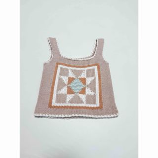キャラメルベビー&チャイルド(Caramel baby&child )の【iver and isla】patchwork quilt vest / 6Y(Tシャツ/カットソー)
