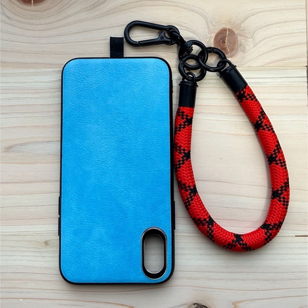 極太スマホストラップ　ハンドストラップ　リストストラップ　落下防止　 スマホ/家電/カメラのスマホアクセサリー(ストラップ/イヤホンジャック)の商品写真