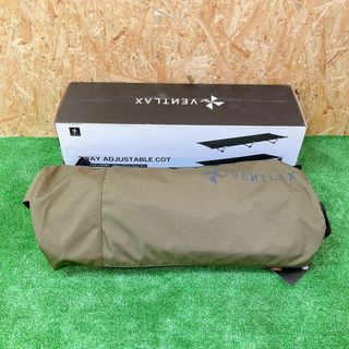 VENTLAX adjustable cot ハイロー　2way オリーブ(寝袋/寝具)