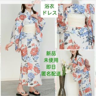 浴衣単品 浴衣ワンピ2点 浴衣帯二部式浴衣 浴衣ドレス 兵児帯 着物和装小物