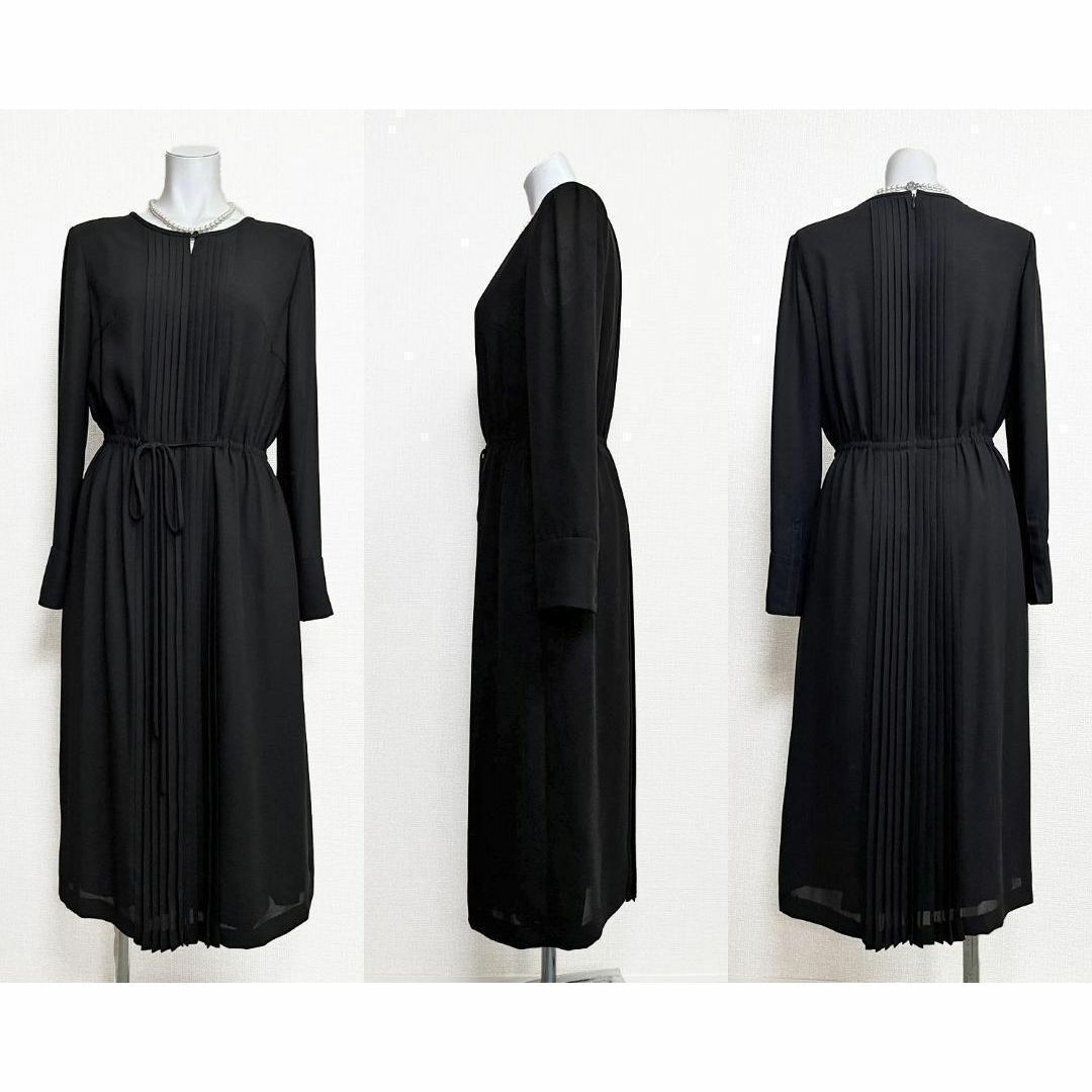 TOKYO SOIR(トウキョウソワール)の◎当日発送可能【新品】コイノブヒデ　東京ソワール　高級喪服礼服 ワンピース レディースのフォーマル/ドレス(礼服/喪服)の商品写真