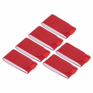 PATIKIL 47cmx5.5cm スキーストラップファスナー 6個 調節可能