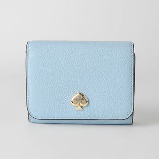 ケイトスペードニューヨーク(kate spade NEW YORK)の新品 ケイトスペード kate spade 2つ折り財布 スモールL ジップウォレット モントークブルー(財布)