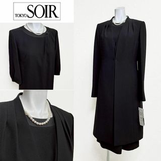 トウキョウソワール(TOKYO SOIR)の◎当日発送可能【新品】東京ソワール　高級礼服　大き目な9号　体型カバー(礼服/喪服)
