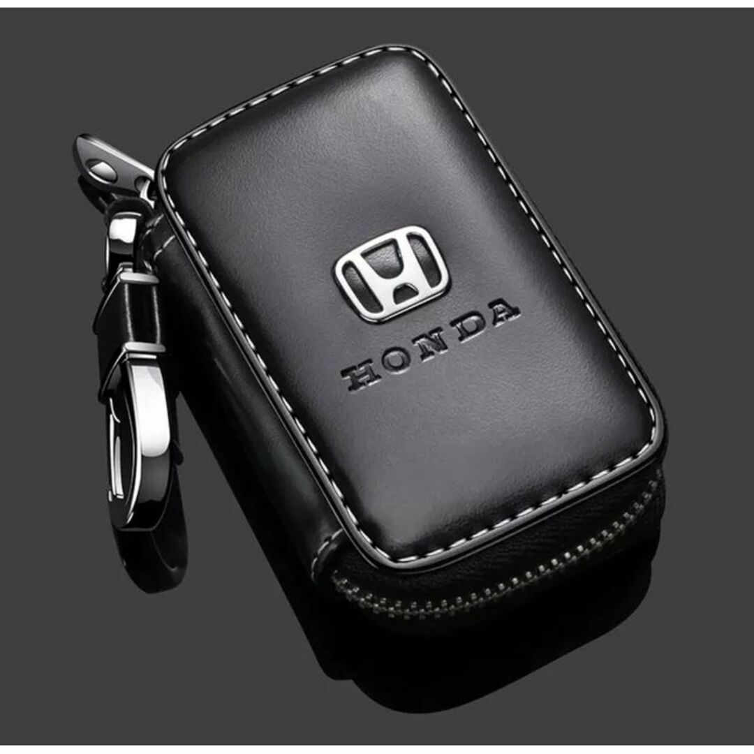 ホンダ HONDAキーケース レザー 革 キーカバー 高級 オシャレ4 メンズのファッション小物(キーホルダー)の商品写真