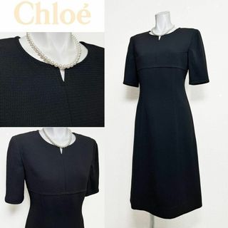 トウキョウイギン(TOKYO IGIN)の♪当日発送可能【美品】クロエ 東京イギン 脚長効果　高級礼服　ワンピース(礼服/喪服)