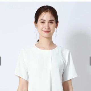 スーツカンパニー(THE SUIT COMPANY)のスーツスクエア　アシンメトリーブラウス(シャツ/ブラウス(半袖/袖なし))