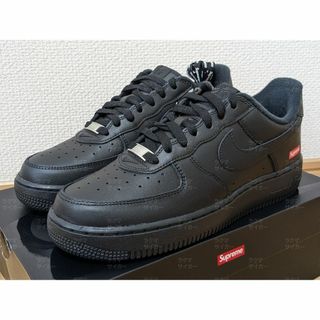 シュプリーム(Supreme)の25cm Supreme/Nike Air Force 1 Low Black(スニーカー)