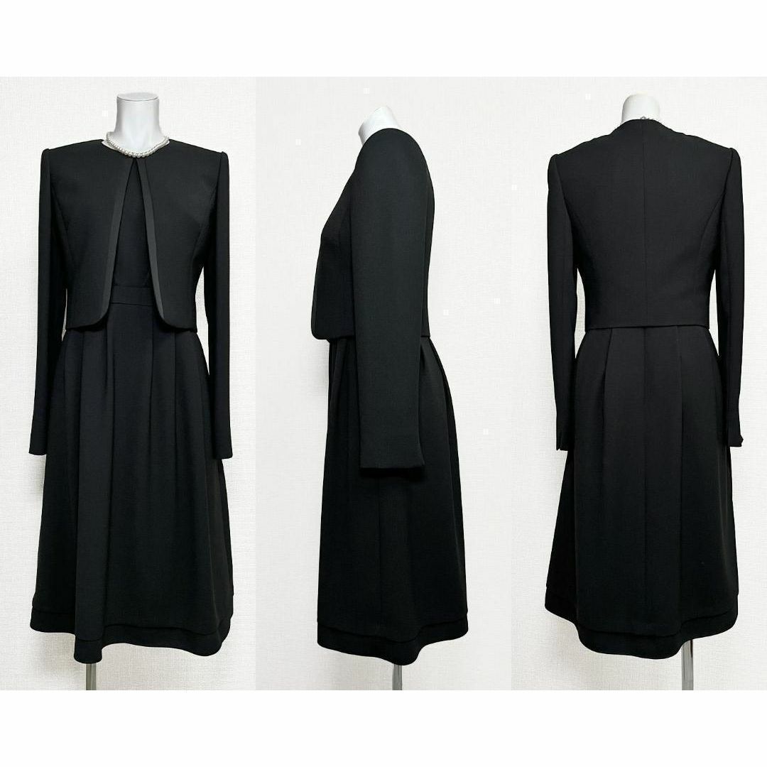 TOKYO SOIR(トウキョウソワール)の◎当日発送可！ソワールぺルル　東京ソワール　高級喪服礼服　上品なデザイン レディースのフォーマル/ドレス(礼服/喪服)の商品写真