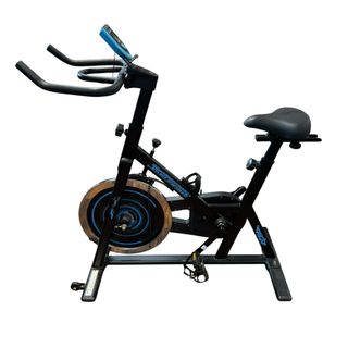 h7414 アルインコ スピンバイク BK1518A ブルー フィットネス(トレーニング用品)