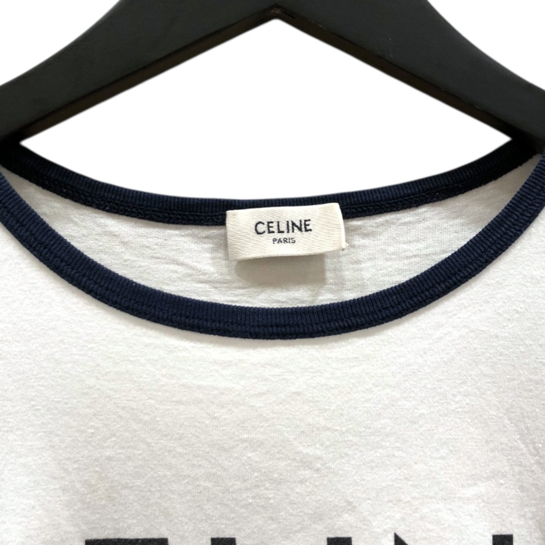 CELINE(セリーヌ)の　セリーヌ CELINE ロゴプリントTシャツ 2X372671Q ホワイト コットン コットン レディース 半袖Ｔシャツ レディースのトップス(Tシャツ(半袖/袖なし))の商品写真