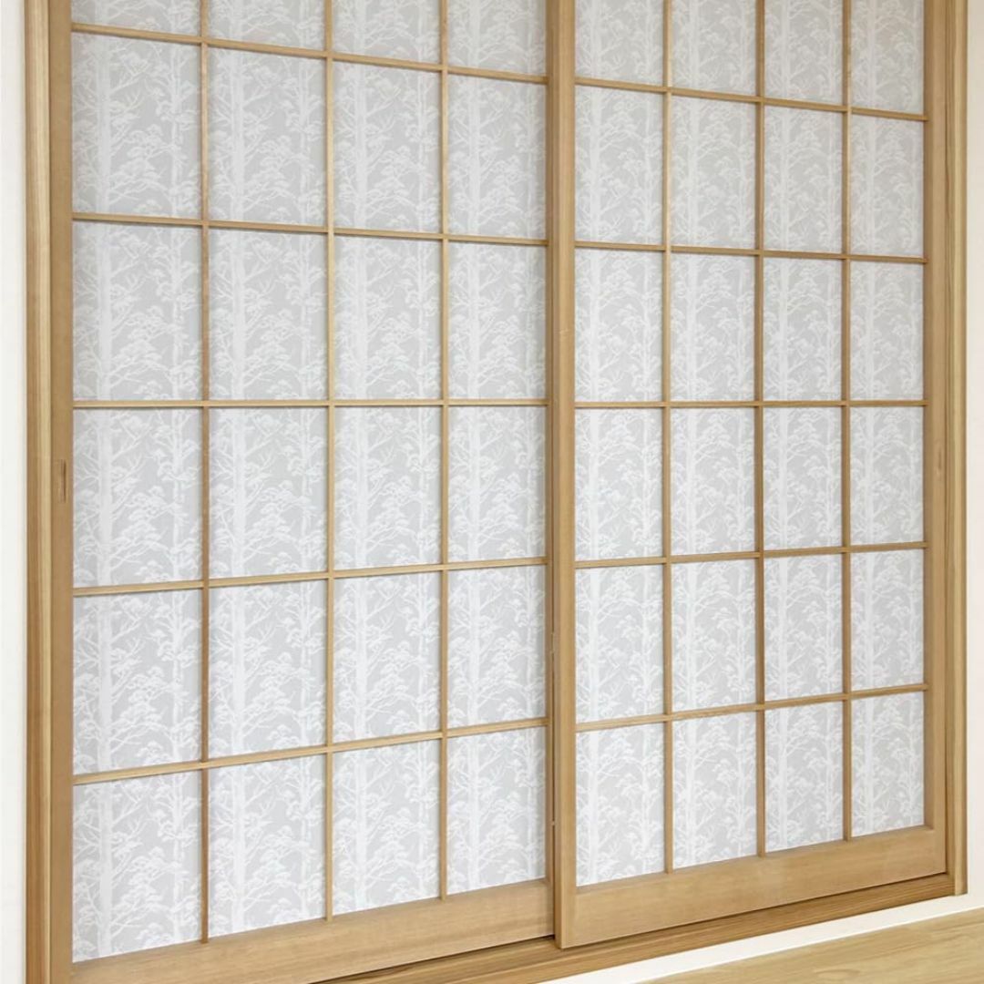 【在庫処分】カエイレース(Kaei-lace) 【障子に貼るレース 森林 2枚入 その他のその他(その他)の商品写真