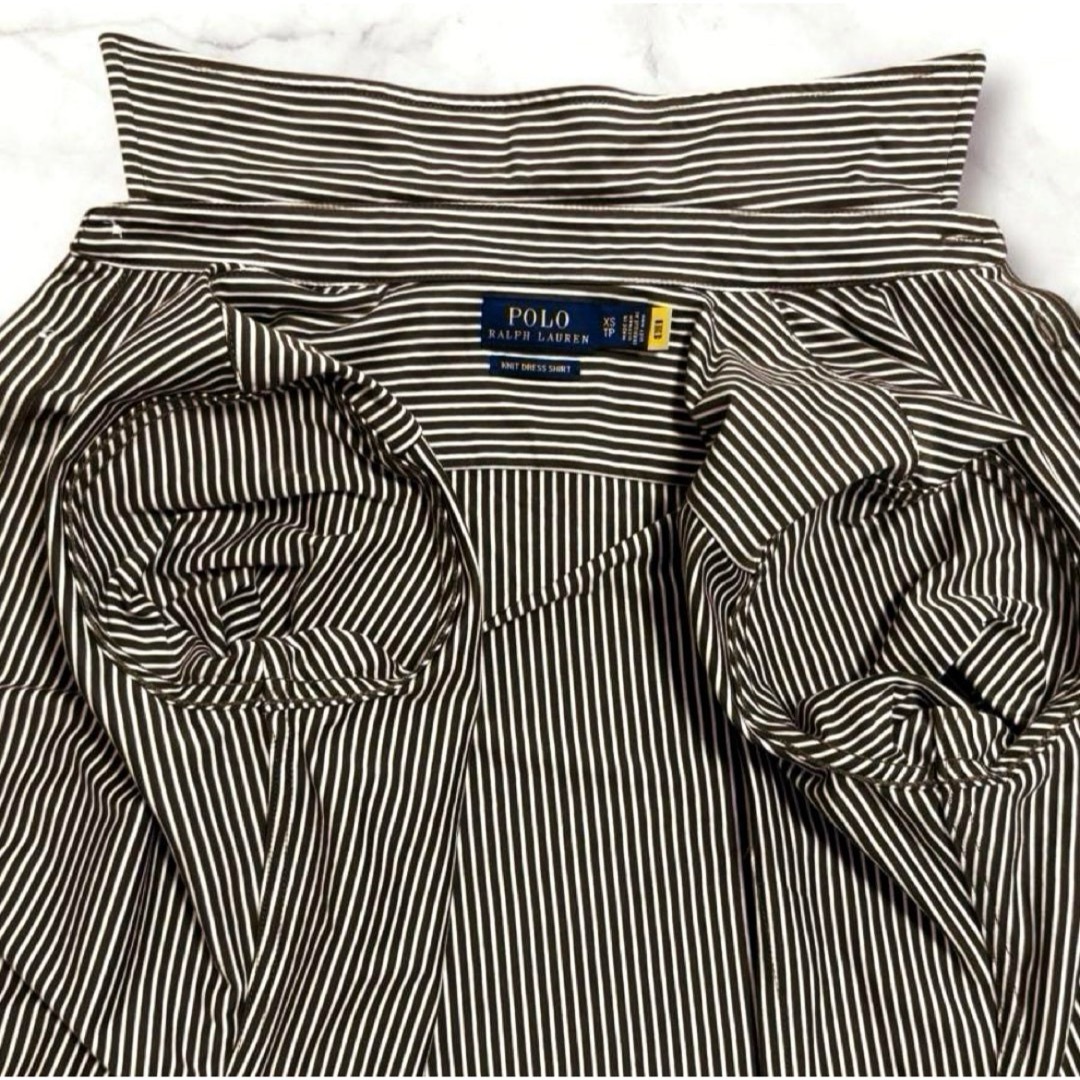 POLO RALPH LAUREN(ポロラルフローレン)の現行QRタグ　POLO RALPH LAUREN ドレスシャツ　カラーキーパー付 レディースのトップス(シャツ/ブラウス(長袖/七分))の商品写真