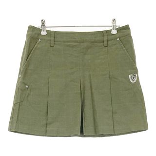 サイズ：1 PEARLY GATES パーリーゲイツ  プリーツスカート グレンチェック柄 カーキ系 [240101494702] ゴルフウェア レディース ストスト(ウエア)