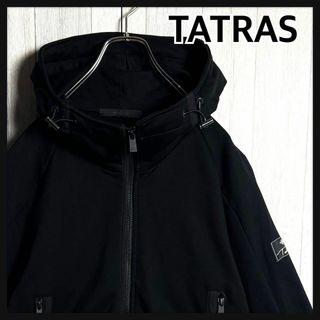 タトラス(TATRAS)の3058【未使用級・極美品】タトラス 袖ワッペンロゴ フルジップパーカー(パーカー)