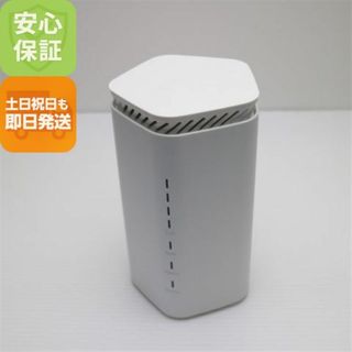 エヌイーシー(NEC)のSpeed Wi-Fi HOME 5G L12 NAR02 ホワイト M444(その他)