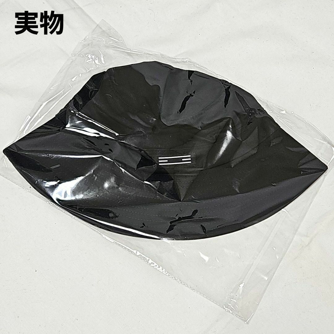 バケットハット バケハ 大きいサイズ 60-63㎝ オールシーズン 黒 ブラック メンズの帽子(ハット)の商品写真