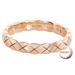 シャネル(CHANEL)のCHANEL シャネル ココ クラッシュ  J11785 リング・指輪 12号 ベージュ ゴールド【中古】(リング(指輪))