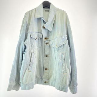 【中古】kolor BEACON 23ss Denim 前変形ブルゾン サイズ1 23BSM-G03137 ライトブルー カラー ビーコン 23ss デニム[17][240017710875]