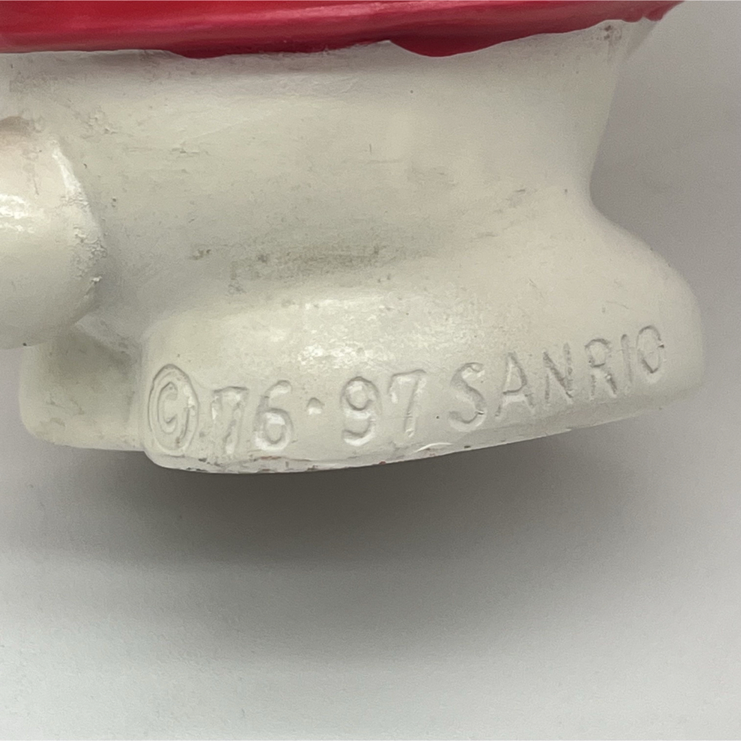 サンリオ(サンリオ)のサンリオ マイメロディ 貯金箱 陶器製 1997年 ヴィンテージ 平成レトロ エンタメ/ホビーのおもちゃ/ぬいぐるみ(キャラクターグッズ)の商品写真
