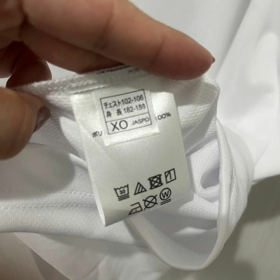 hummel(ヒュンメル)のhummel プラクティスシャツ XOサイズ ホワイト 未使用 スポーツ/アウトドアのサッカー/フットサル(ウェア)の商品写真