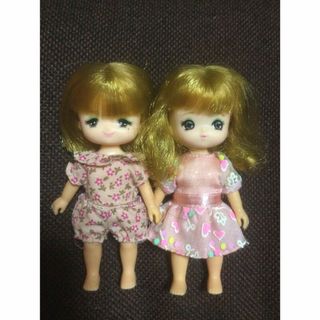 リカちゃんの妹みきちゃんまきちゃん(ぬいぐるみ/人形)