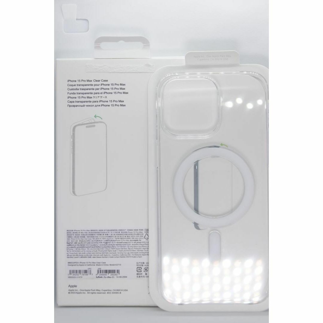新品-純正互換品-iPhone15ProMax クリアケース スマホ/家電/カメラのスマホアクセサリー(iPhoneケース)の商品写真