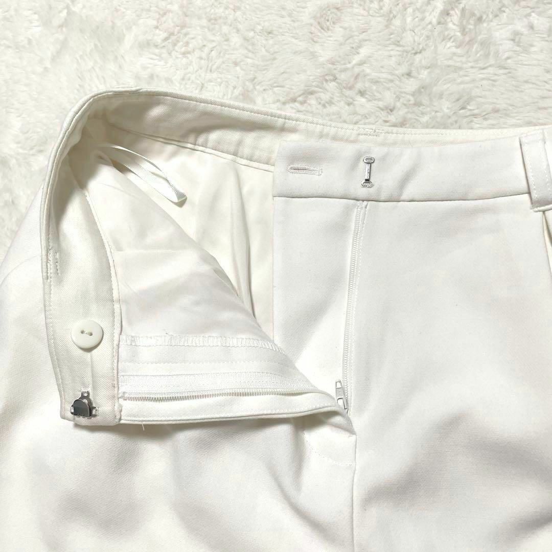 NATURAL BEAUTY BASIC(ナチュラルビューティーベーシック)のzo719 ナチュラルビューティーベーシックタックカジュアルスラックス/パンツ レディースのパンツ(カジュアルパンツ)の商品写真