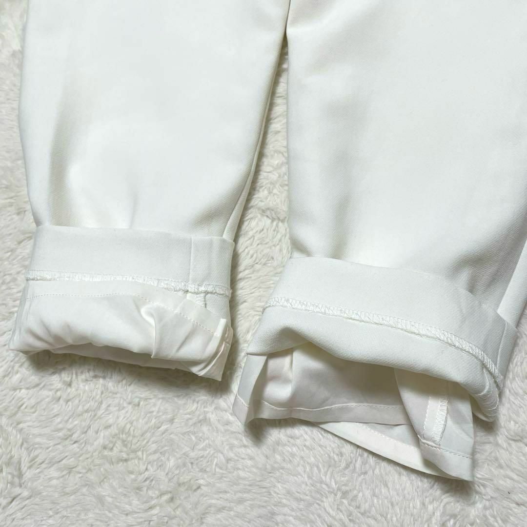 NATURAL BEAUTY BASIC(ナチュラルビューティーベーシック)のzo719 ナチュラルビューティーベーシックタックカジュアルスラックス/パンツ レディースのパンツ(カジュアルパンツ)の商品写真