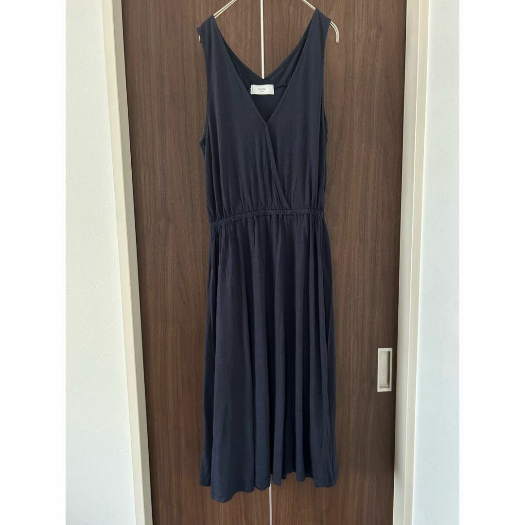 SLOBE IENA(スローブイエナ)のSLOBE IENA スローブイエナ メンモダール カシュワンピース 美品 レディースのワンピース(ロングワンピース/マキシワンピース)の商品写真