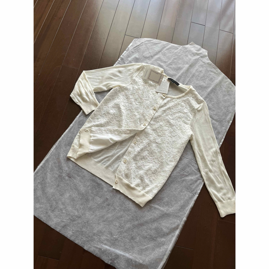 UNTITLED(アンタイトル)のタグ付☆アンタイトル☆オフホワイト レディースのトップス(カーディガン)の商品写真