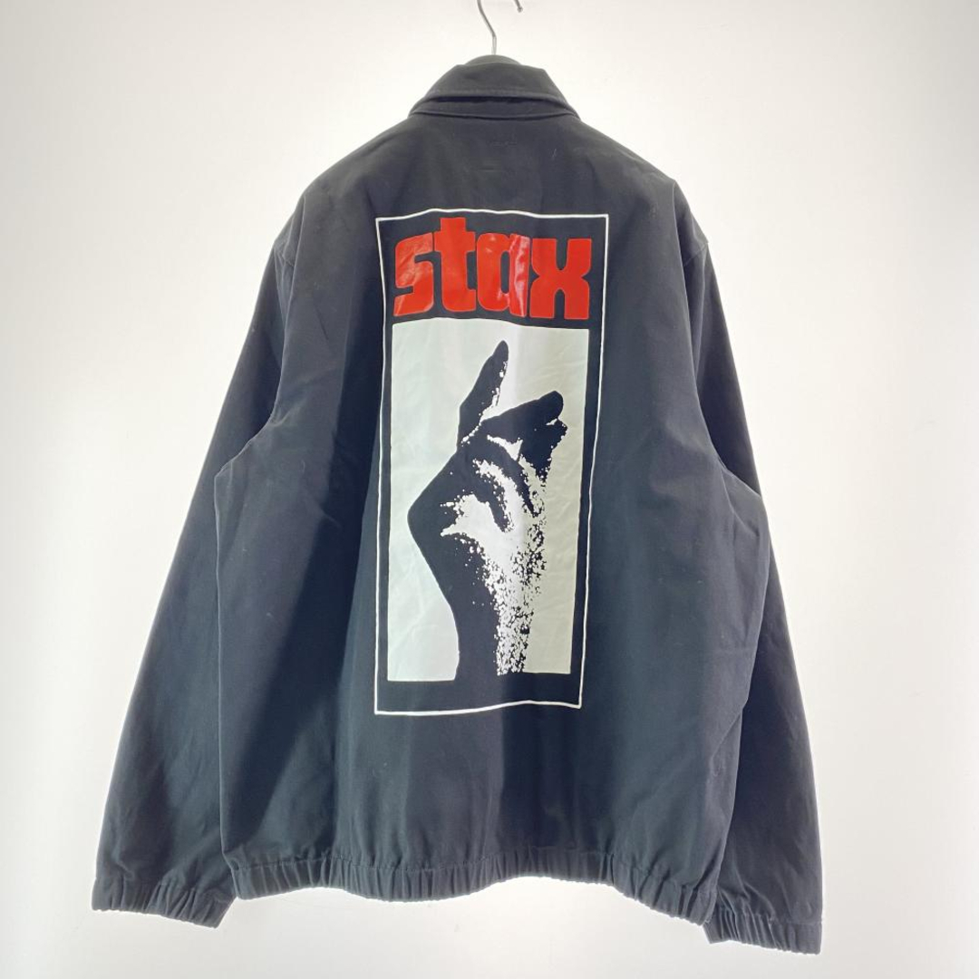 HUF(ハフ)の【中古】HUF×STAX ジャケット サイズL ブラック ハフ×スタックス[17][240017710650] メンズのジャケット/アウター(その他)の商品写真