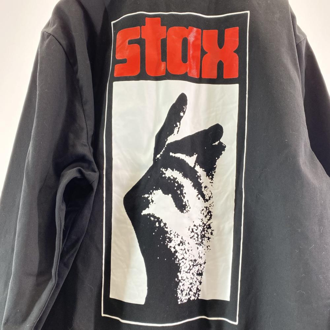 HUF(ハフ)の【中古】HUF×STAX ジャケット サイズL ブラック ハフ×スタックス[17][240017710650] メンズのジャケット/アウター(その他)の商品写真